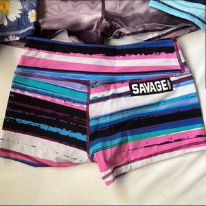 Savage Barbell shorts size small.